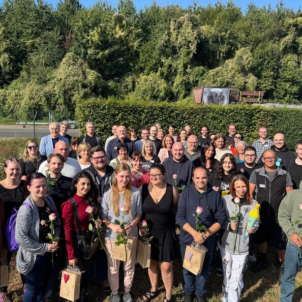 Gruppenbild der Azubis